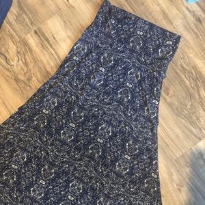 NWOT LuLaRoe Maxi Skirt XXS
